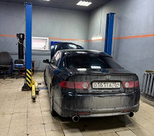 Заменили приводной ремень Honda Accord, 2007 год Рестайлинг цвет черный